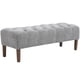 thumbnail image 1 of Banqueta Santi capitone Gris Claro, 1 of 3