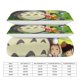 thumbnail image 2 of x428 My Neighbor Totoro Bed Duvet Cover Microfiber Bedding Sets 3D Printed Lightweight 3 Piece Comforter Sets, 1 Duvet Cover And 2 Pillow Shams for Kids Boys Girls 90"x90" jn428, 2 of 5