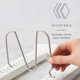 thumbnail image 2 of Organizador con tapa para ollas YouCopia StoreMore, ajustable, blanco, 2 of 8