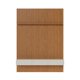 thumbnail image 1 of Mueble Home Tv Slim 18 65 Pulgadas Mdp Café Blanco, 1 of 6