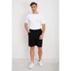 thumbnail image 1 of Short Hombre Bermuda Holgado Tipo Lino Pantalon Corto Casual 7148, 1 of 4