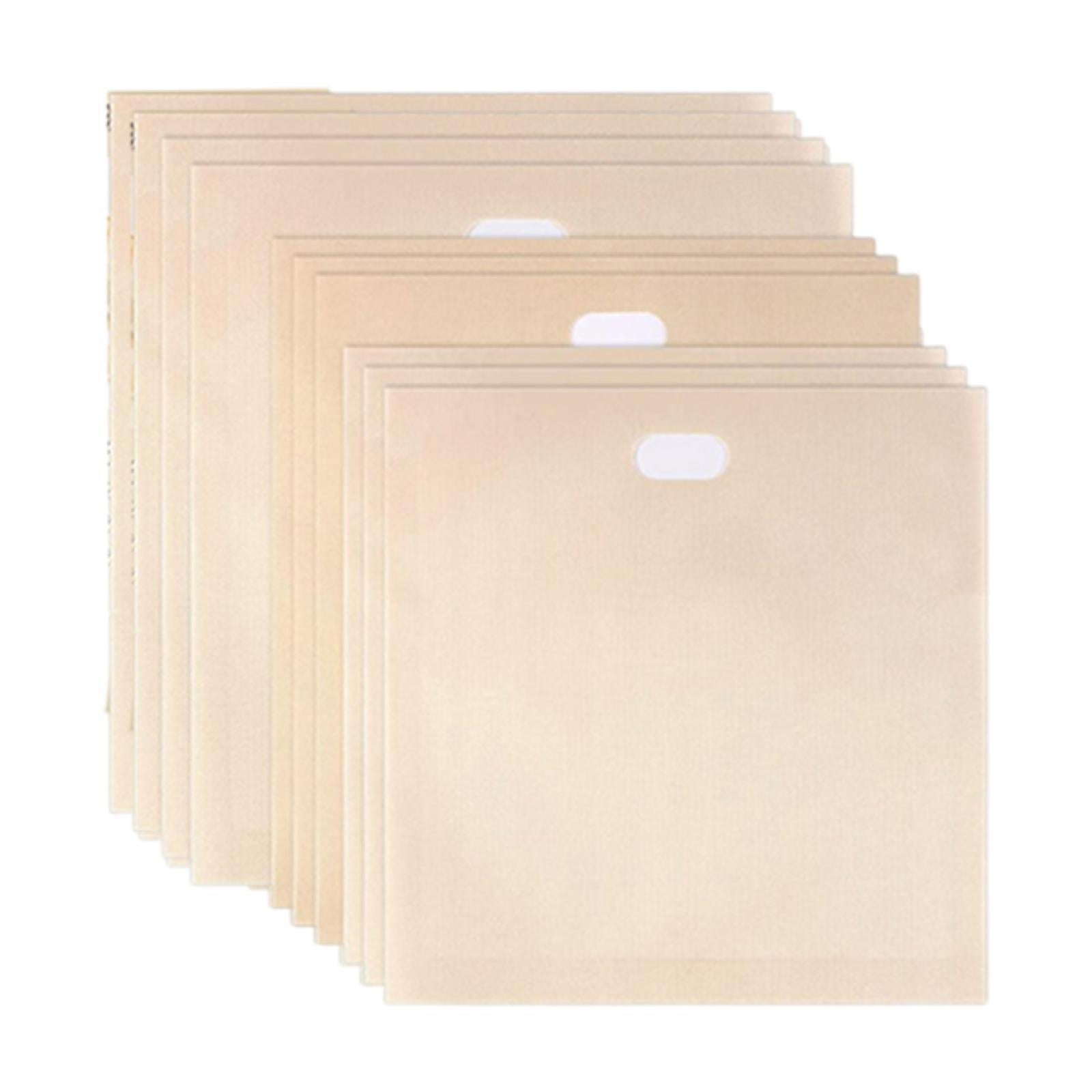 Bothyi - 10 Bolsas Reutilizables Para Tostadora, Antiadherentes, Lavables, Para Pollo, Bocadillos Y Pan.