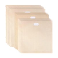 Bothyi - 10 Bolsas Reutilizables Para Tostadora, Antiadherentes, Lavables, Para Pollo, Bocadillos Y Pan.