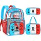 thumbnail image 1 of Mochila transparente TILYTADLY Gamer Kids con bolsa de almuerzo y estuche para lápices, 1 of 7
