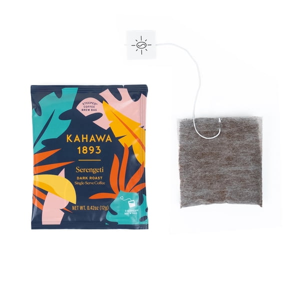 Bolsas de café Kahawa 1893 Serengeti Dark Roast, 12 unidades