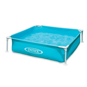 Intex - Piscina Estructural Mini Frame 122X122X30 Cm
