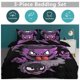 thumbnail image 5 of Ge_ngar Print Bedding Set Pattern Duvet Cove Set 3 Pieces 1 Quilt Cover And 2 Pillowcases for Women Men Teens, 5 of 5