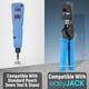 thumbnail image 4 of Jack Keystone RJ45 Cat6 Everest Media Solutions, blanco, paquete de 100, 4 of 7