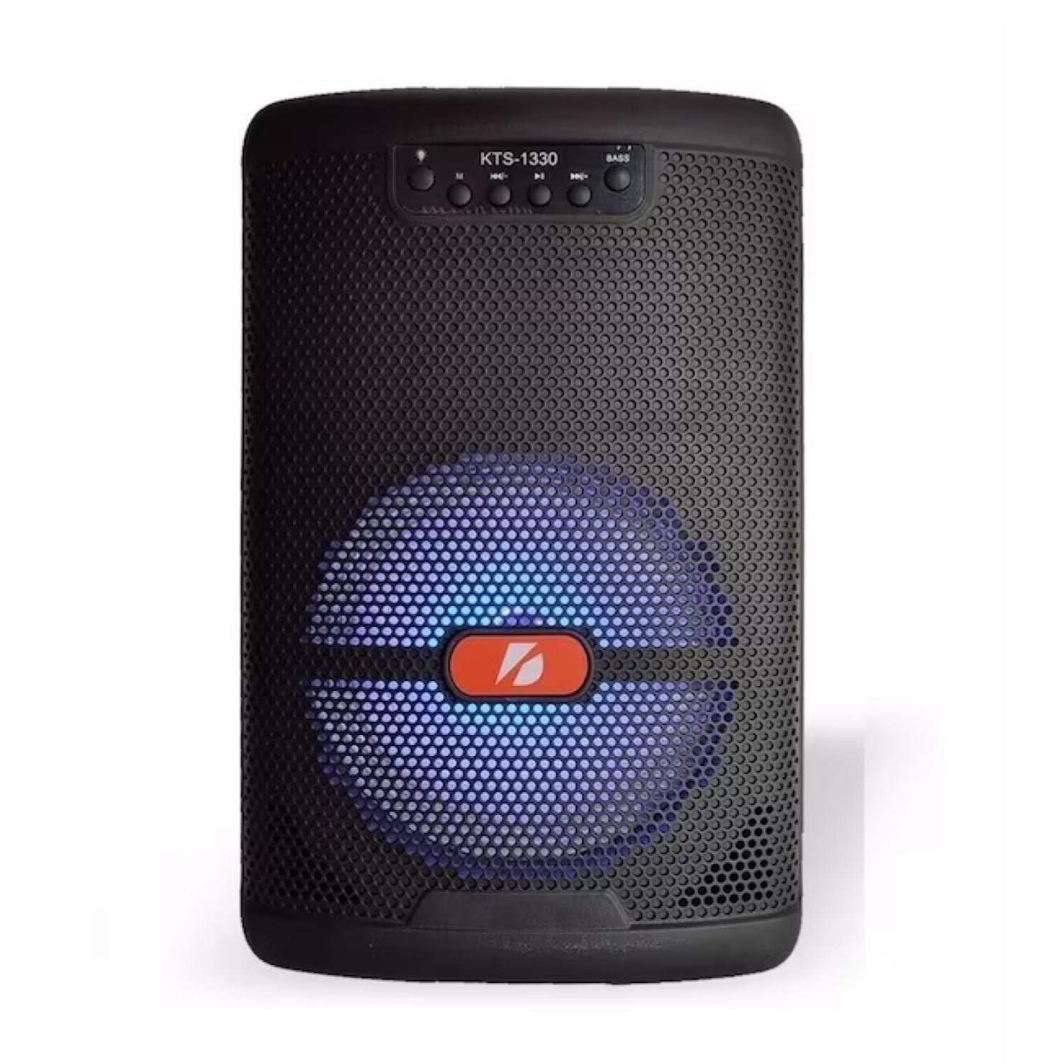 Total E-commerce - Parlante Karaoke Bluetooth Usb Aux 6.5" Negro