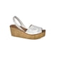 thumbnail image 2 of Sandalia Eliada Blanco Plata, 2 of 5