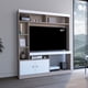 thumbnail image 1 of Estante Tv 65" Dante Bardolino Y Blanco 180,6x180x30,3 Cm, 1 of 12