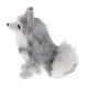 thumbnail image 1 of simulación de perro estatuilla escultura estatuas para manualidades caseras sit huskie, 1 of 5