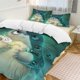 thumbnail image 2 of Totoro 3 Piece Anime Comforter Bedding 1 Set Super Soft Quilt Cover with 2 Pillowcases Funny Merch Anime Gifts for Girls Boys Kids Adults, 2 of 5
