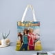 thumbnail image 2 of Bibi y Tina Bolso de tela con estampado de lienzo para mujer, bolsa de compras reutilizable y estética, con cremallera interior, regalo para mujer,38*45cm., 2 of 6