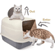 thumbnail image 2 of Arenero Cerrado Para Gatos 2 En 1 Grande Segun Disponibilidad, 2 of 3