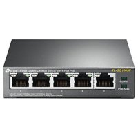 Tp-Link - Switch 5 Puertos 4 Poe Tl-Sg1005P