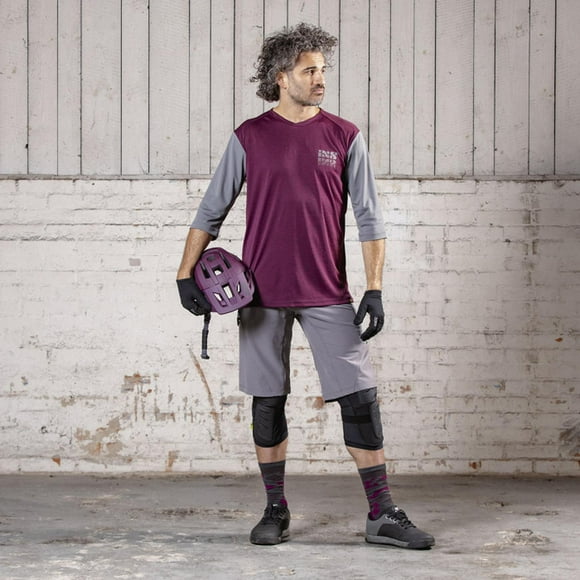Jersey IXS Manga 3/4 Carve X Raisin S 50EU
