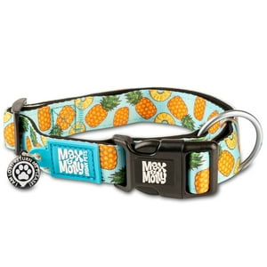 Max & Molly - Collar Perro Smart Id Sweet Pineapple