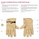 thumbnail image 5 of Guante Kinco Grain de piel de vacuno con brazalete ajustable, color canela M, 5 of 6