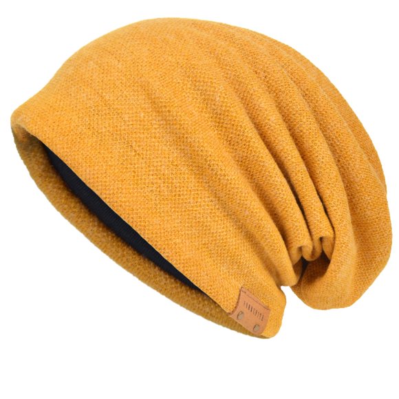 Gorro VECRY Slouch para hombre y mujer (color jengibre)