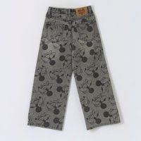 Jeans Niña Palazzo Full Print Minnie Gris Disney