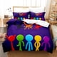 thumbnail image 1 of v747 Bed Sheets Alan Becker Bedding Set Single Twin Full Queen King Size Bed Set Aldult Kid Bedroom Duvetcover Sets Anime B 3-Piece Bedding Set (1 Duvet Cover + 2 Pillow Shams) Bed Sheets ju747, 1 of 5