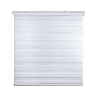 Genérico - Cortina Roller Duo Zebra Día Y Noche 120 X 240 Blanco