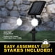 thumbnail image 4 of Luces solares para exteriores Bell+Howell Bionic Duo Spotlight, 4 of 6