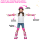 thumbnail image 5 of Patines Roller 4 Ruedas Ajustables Artísticos Para Niños M (21-23 CM), 5 of 5