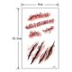 thumbnail image 2 of Tatuajes Para Halloween Zombie Cicatrices Heridas, 2 of 3