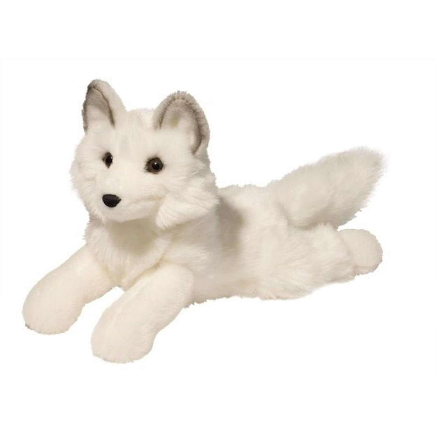 Peluche Douglas Yuki, Zorro Polar Ártico, 36 Cm, De Peluche