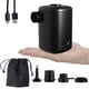 thumbnail image 1 of Bomba de aire portátil, bomba eléctrica para colchón inflable con batería de 3000 mAh, minibomba infladora con 4 boquillas, recargable por USB, inflado y desinflado rápido para flotadores de piscina, 1 of 8