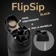 thumbnail image 3 of Termo Botella Termica Agua Acero Inoxidable Temper FlipSip 1 Litro+Extra Tapa Full Black, 3 of 7