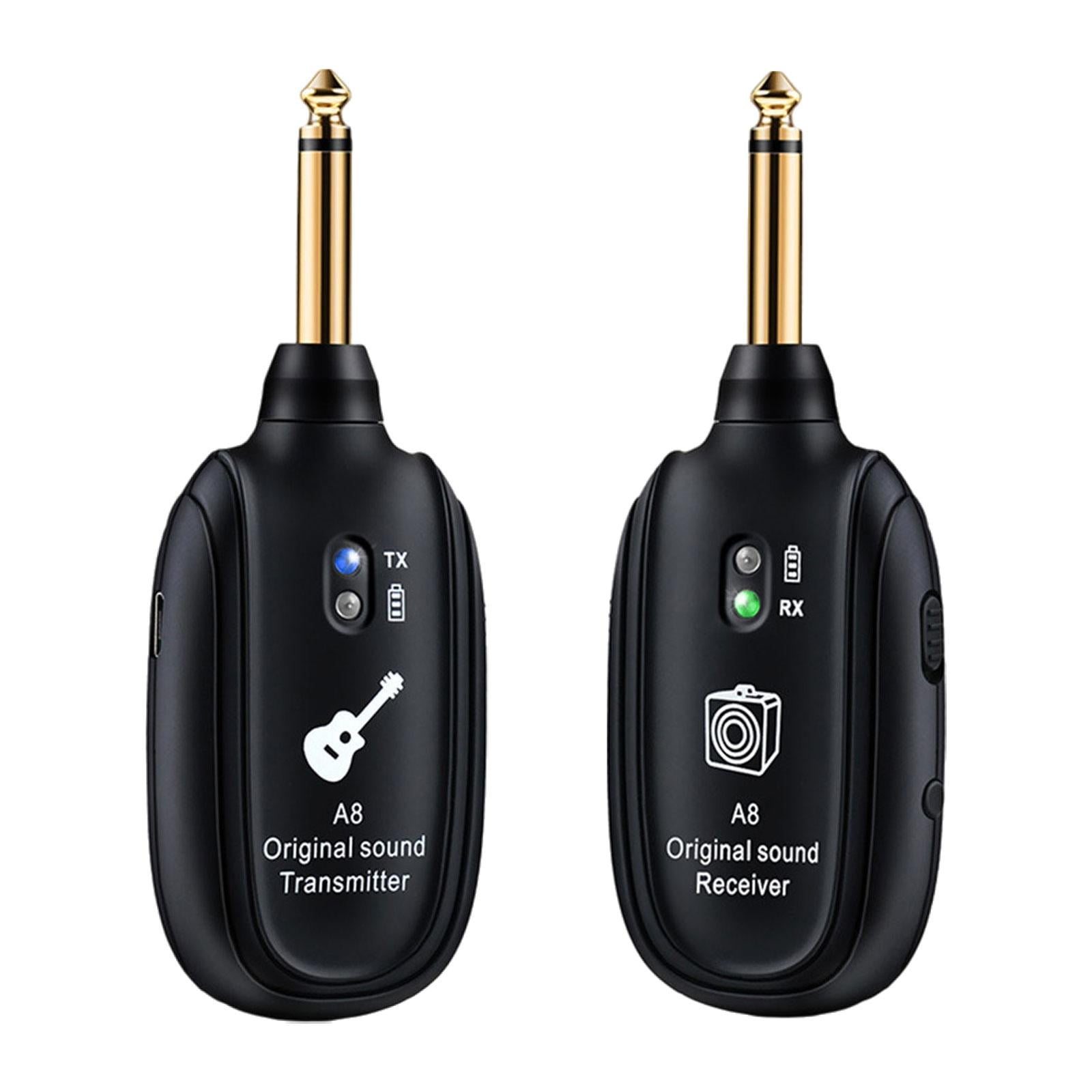 Bothyi - Receptor De Transmisor De Audio Receptor De Transmisor De Guitarra Para Concierto En Vivo