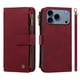 thumbnail image 2 of Funda Cartera iPhone 18 Pro Max con Ranuras y Cierre Magnético, Rojo, 2 of 6