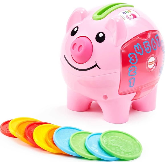 Juguete didáctico Fisher-Price Laugh & Learn Smart Stages Piggy Bank