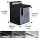 thumbnail image 3 of 1pc Washer Dryer Cover Set, Portable Washing Machine Cover, 420D Dustproof Front Load Dryer Cover Waterproof Washer Covers For Outside Top Load With Zipper, 3 of 4