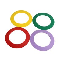 Ioensy - 4 Anillos De Práctica De Putt De Golf, Ayudas Portátiles Para Practicar Putt En El Jardín.