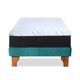 thumbnail image 2 of Cama Europea Zen Top Foam 1.5 Plaza Base Normal, 2 of 4