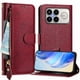 thumbnail image 2 of FOXDOCK Funda Tipo Cartera para Realme Narzo 80 Pro Cuero PU con Cremallera y Correa de Muñeca, Ranuras para Tarjetas, Soporte Plegable, Cierre Magnético, 2 of 5