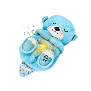 Genérico - Peluche Calmante Para Niños Bebé Respira Anti Ansiedad Color Azul