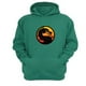 thumbnail image 1 of Poleron Canguro Mortal Kombat Verde Aguamarina Talla M Unisex, 1 of 1