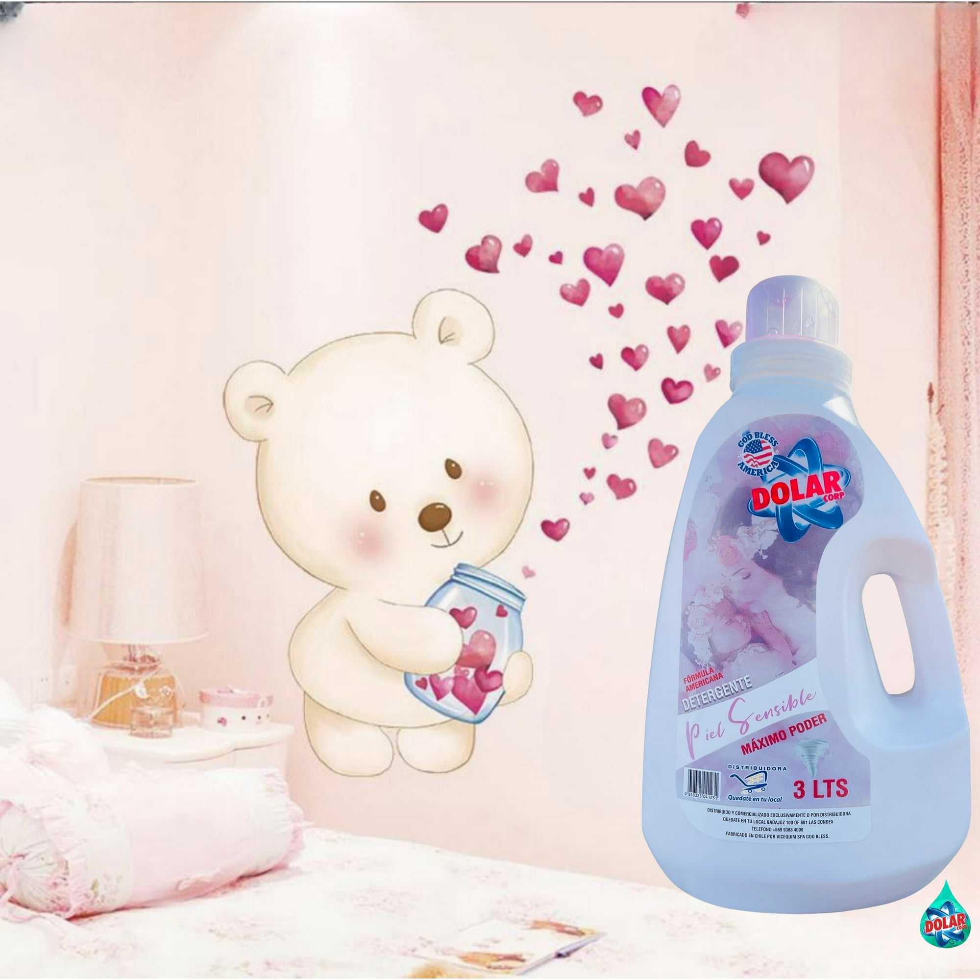 Detergentes Dolar - Detergente Dolar Bebe