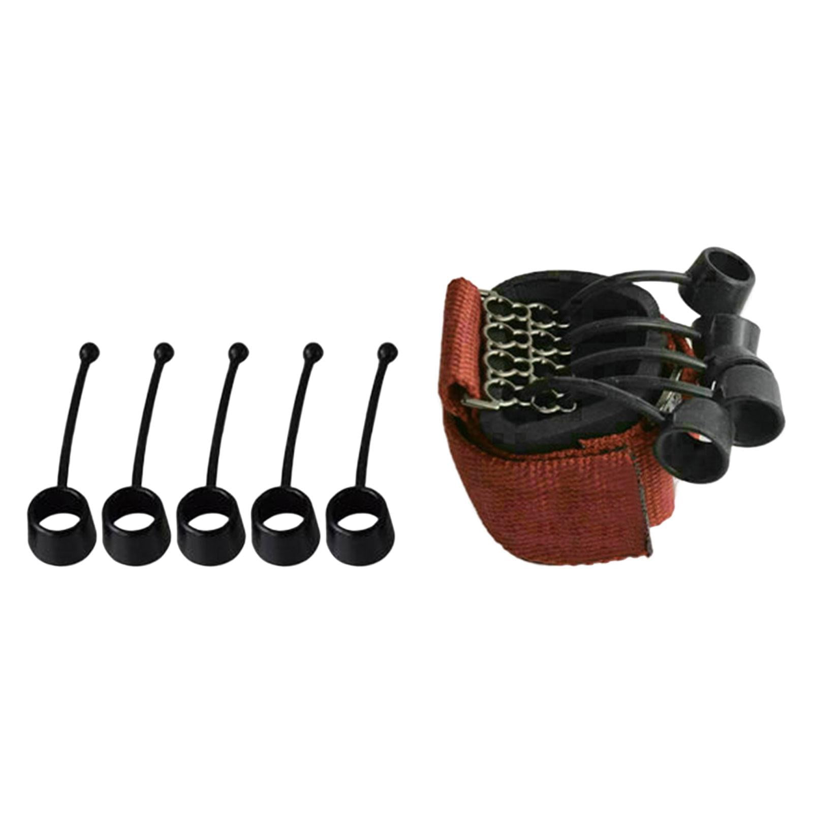 Magideal - Fortalecedor De Dedos, Fortalecedor De Agarre De Mano, Extensión De Dedos, Entrenador De Dedos De Antebrazo, Camilla, Fuerza De Agarre Para Pianistas, 60lb