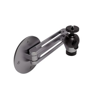 Bothyi - Soporte De Montaje En Pared De Aleación De Aluminio, Estante Giratorio De 360 ° Para Oficina En El Dormitorio Del Hogar