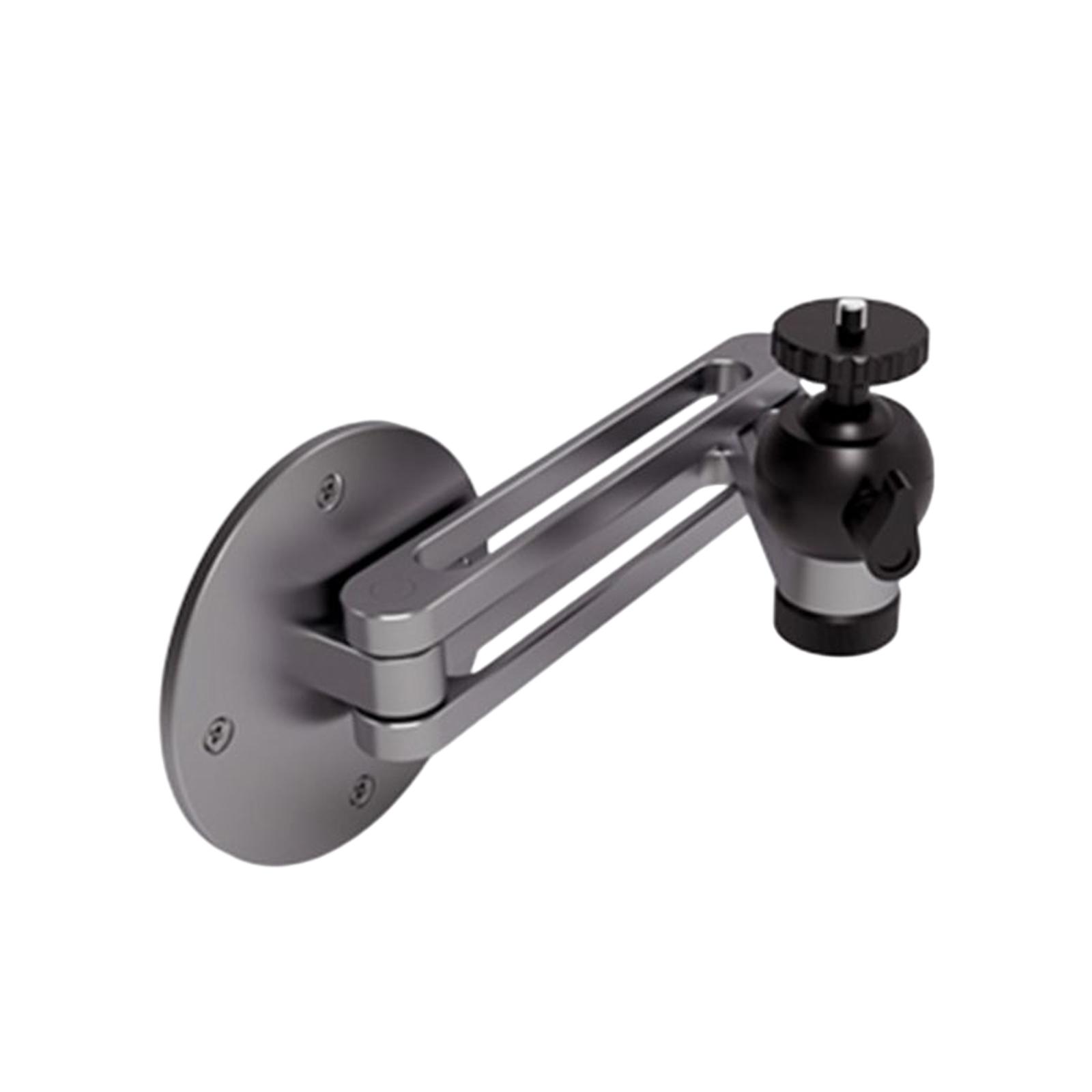 Bothyi - Soporte De Montaje En Pared De Aleación De Aluminio, Estante Giratorio De 360 ° Para Oficina En El Dormitorio Del Hogar