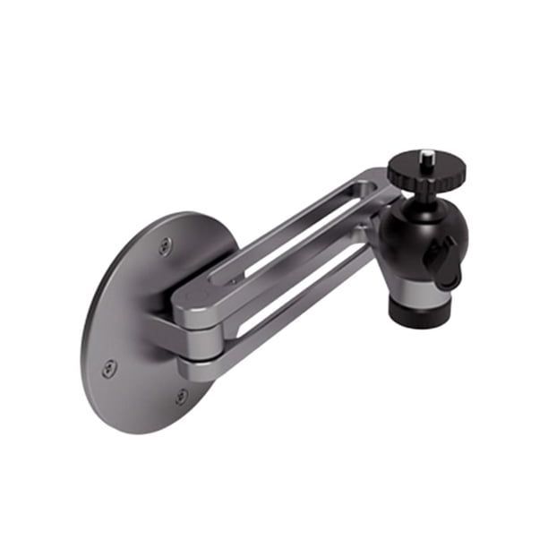 Soporte De Montaje En Pared De Aleación De Aluminio, Estante Giratorio De 360 ° Para Oficina En El Dormitorio Del Hogar