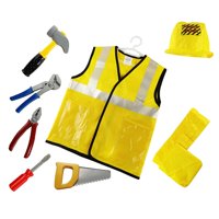 Bothyi - Herramienta De Construcción De Juego De Simulación De Disfraz De Trabajador De Construcción Para Escenario De Fiestas