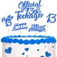 thumbnail image 1 of Adornos para cupcakes con purpurina para el 13.º cumpleaños, selecciones oficiales para cupcakes de adolescentes, 1 of 6