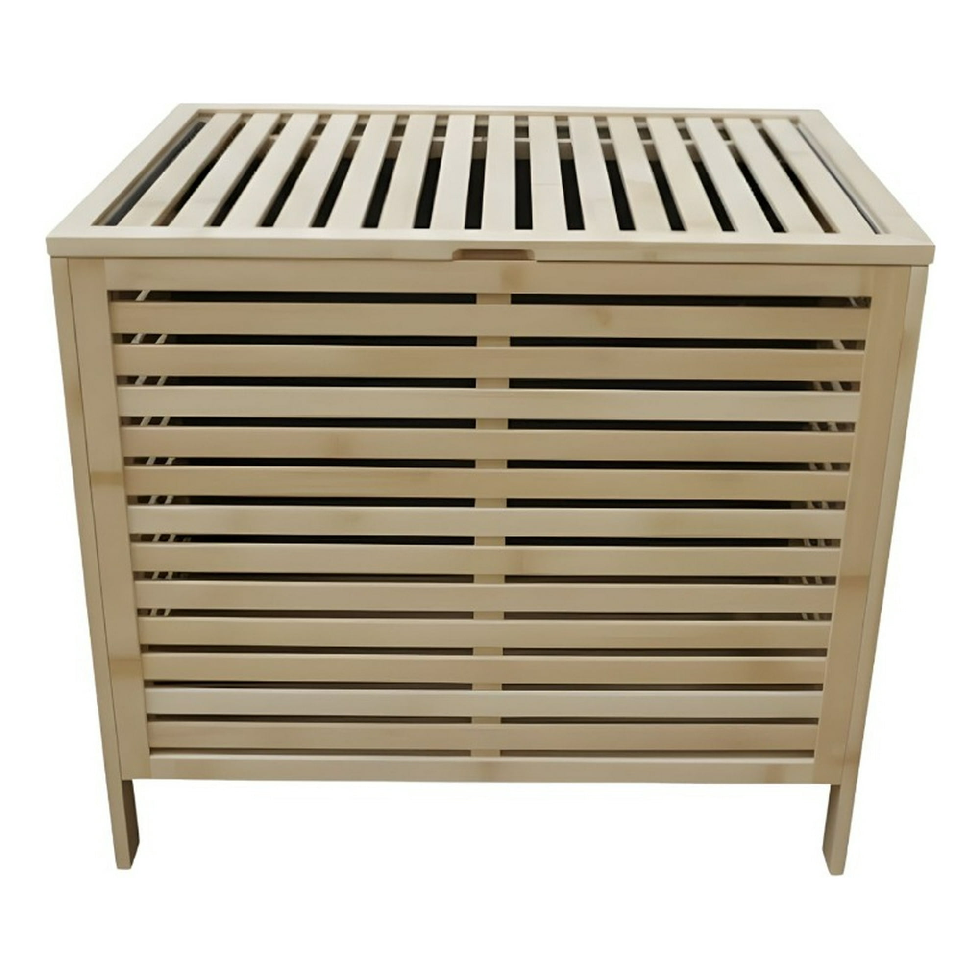 Genérico - Canasto Ropa Organizador Almacenamiento Cesto Tapa Jhn